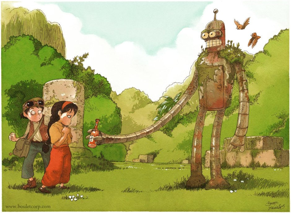 Ghibli "Небесный замок Лапута"