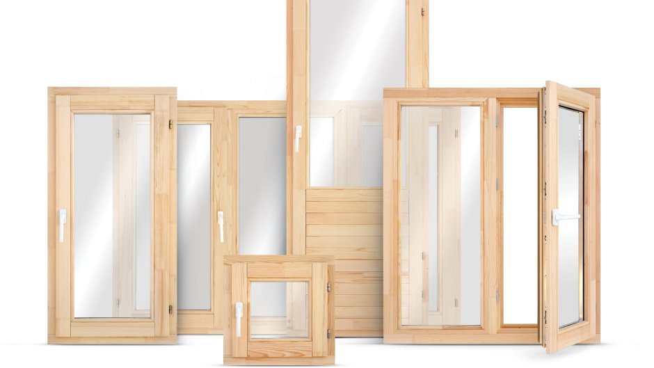 Современные деревянные окна