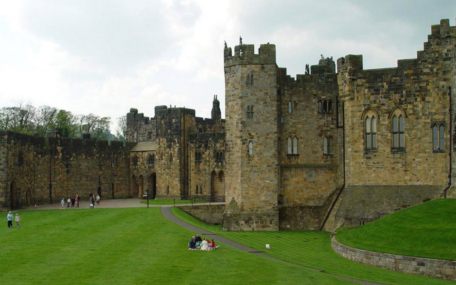 Алнвик замок в Англии
