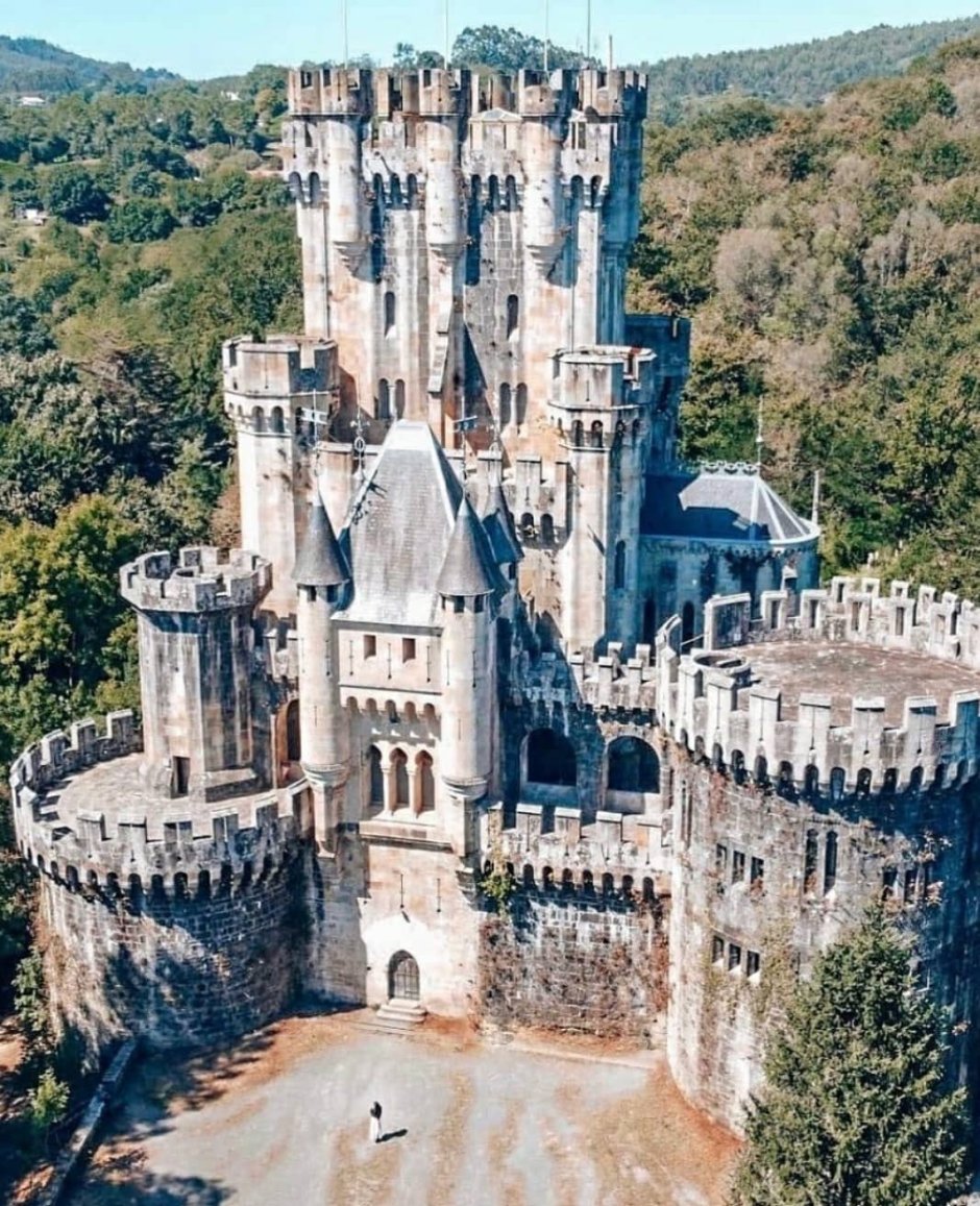 Замок Бутрон Испания план