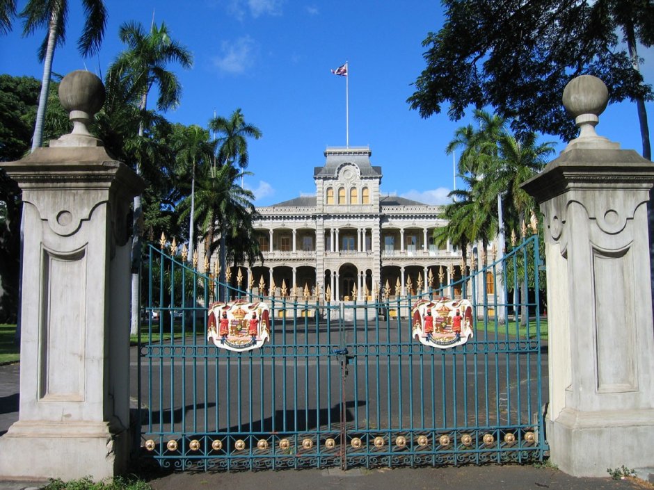 Дворец Иолани, Гонолулу, Гавайи