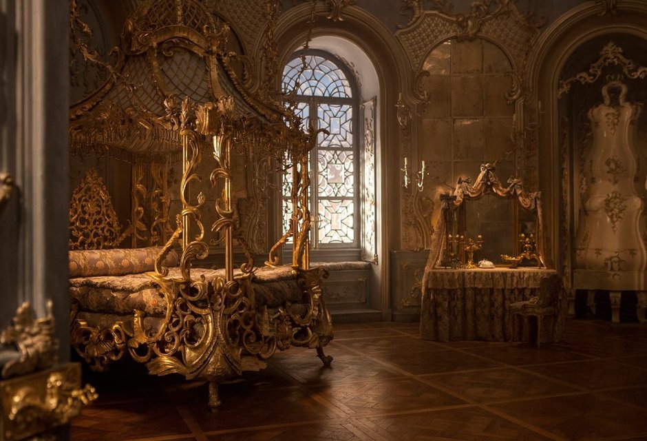 Luxury Mansion Interior спальни