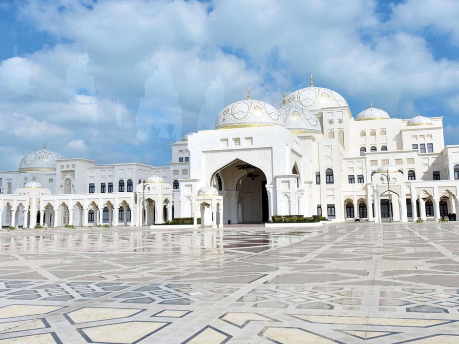 Абу-Даби дворец шейха Аль-Джараф
