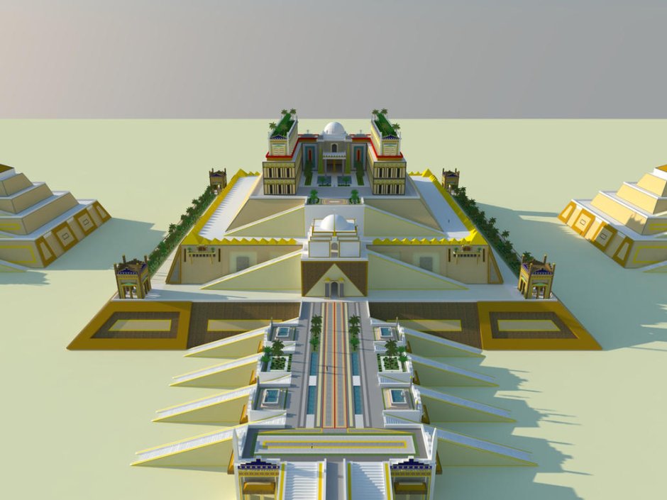 Вавилон Навуходоносор дворец