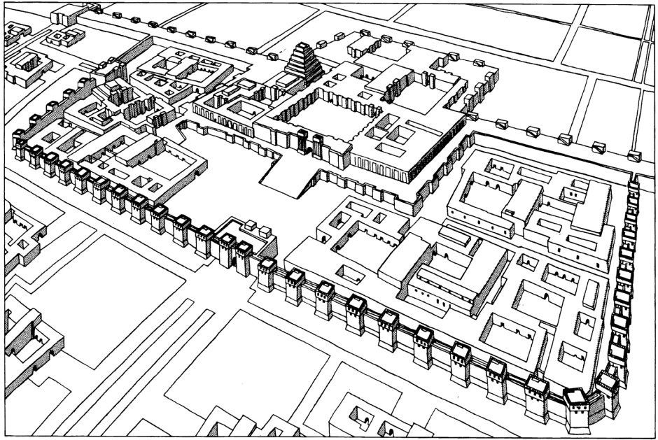 Город ур в Месопотамии планировка