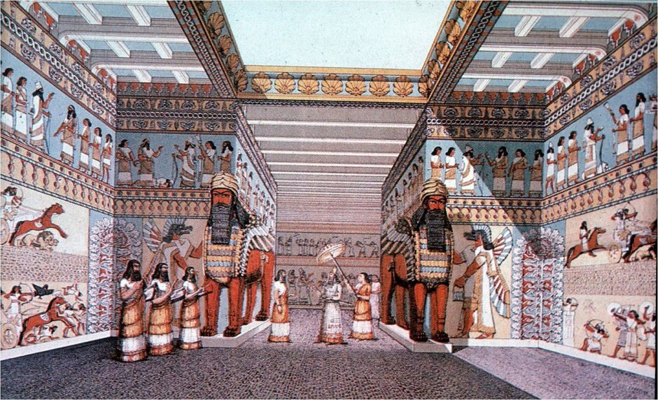 Ниневия дворец Ашшурбанипала