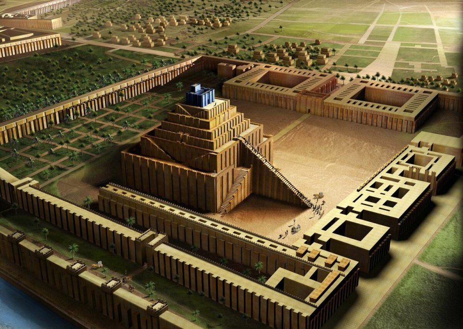 Вавилонская башня Этеменанки