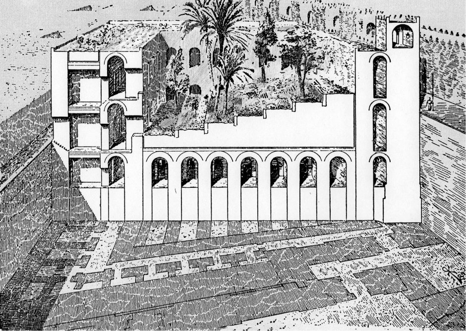 Дворец Семирамиды Вавилон