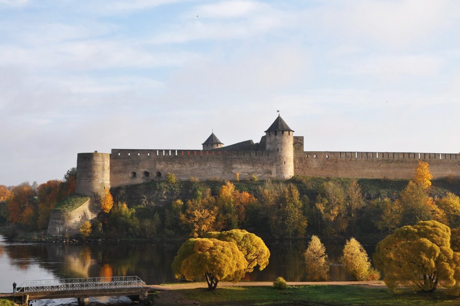 Крепость Ивангород замок Нарва