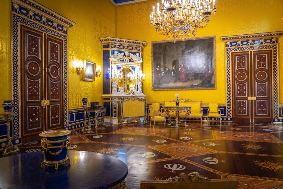 Лионский зал Екатерининского дворца в Царском селе