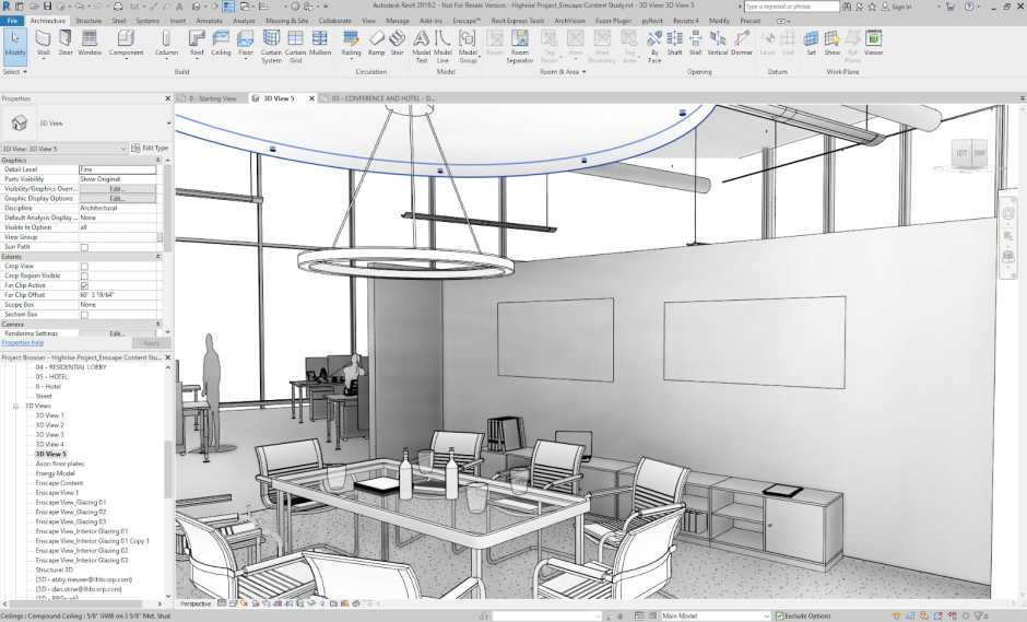 Revit чертежи архитектура