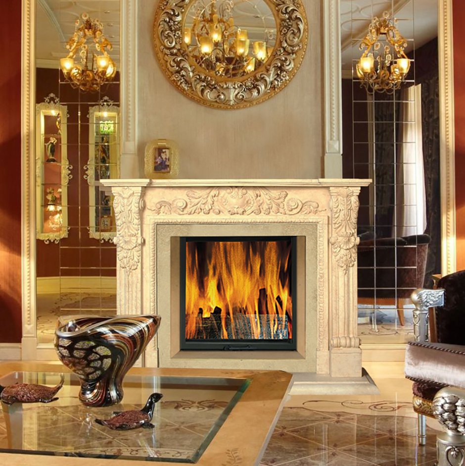 Электрический камин REALFLAME Dublin Lux DN + Majestic Lux BL S