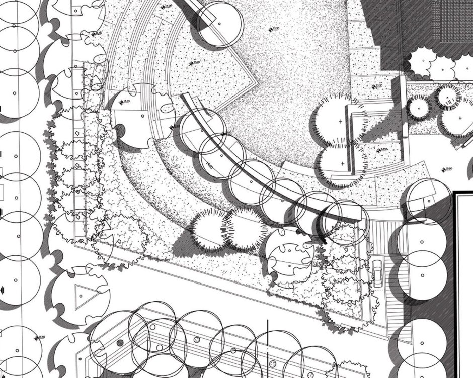 AUTOCAD Ландшафтная архитектура