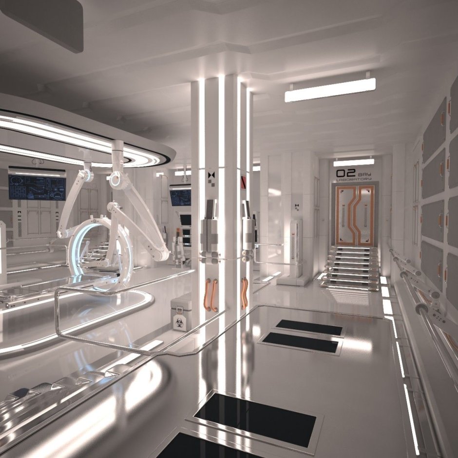 Sci-Fi медицинская комната