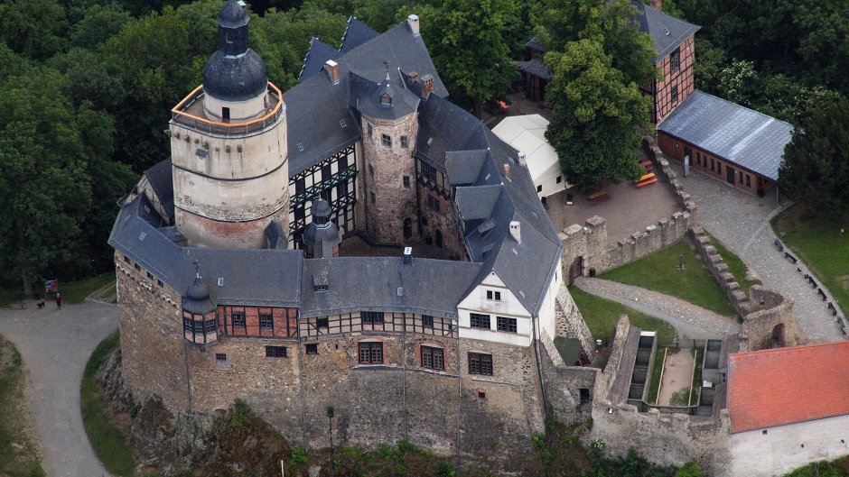 Замок Гогенцоллерн в Баден-Вюртемберге Германия