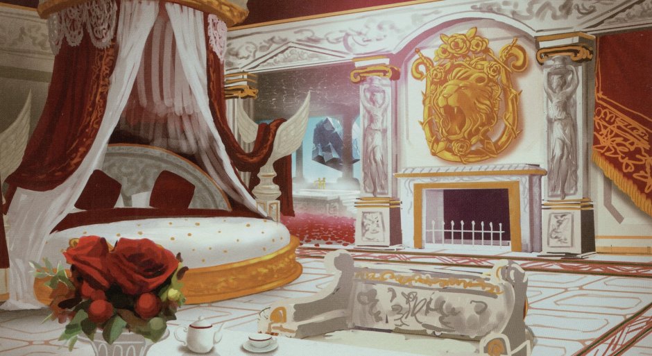 Спальня во Дворце фэнтези