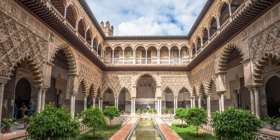 Мавританский стиль Андалусии дворец Алькасар