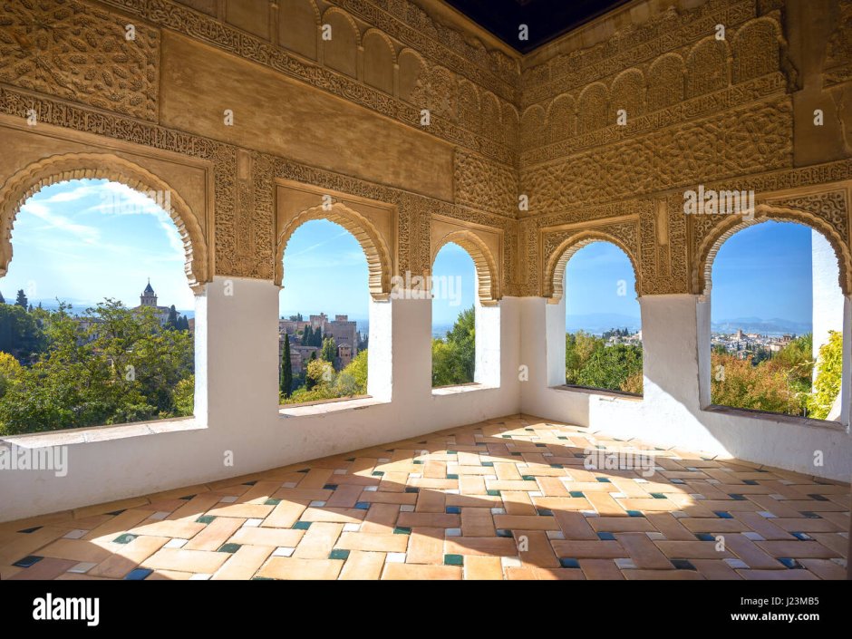 Испания архитектура Альгамбра