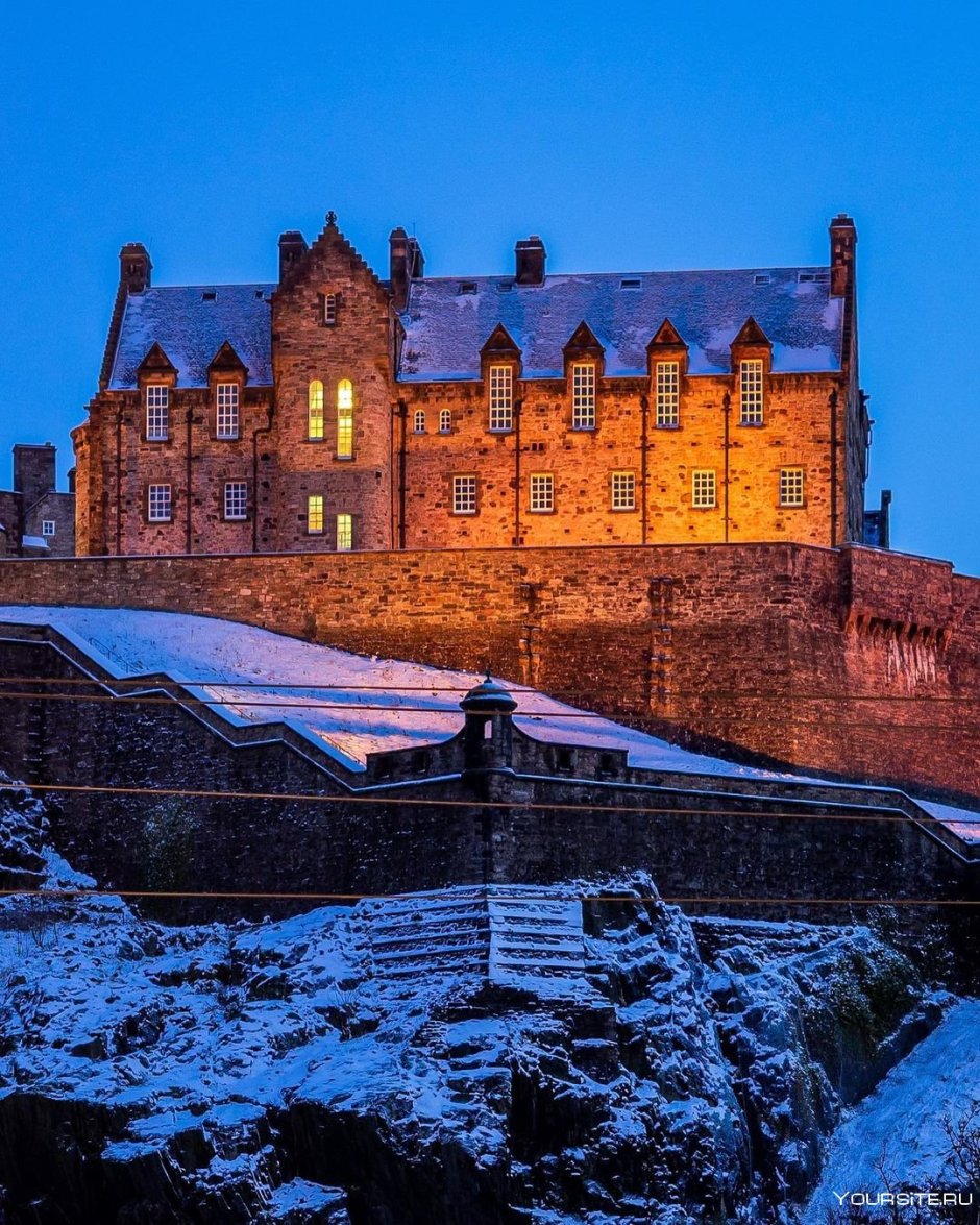 Stirling Castle в Шотландии