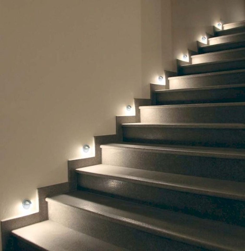 Накладная подсветка для лестницы