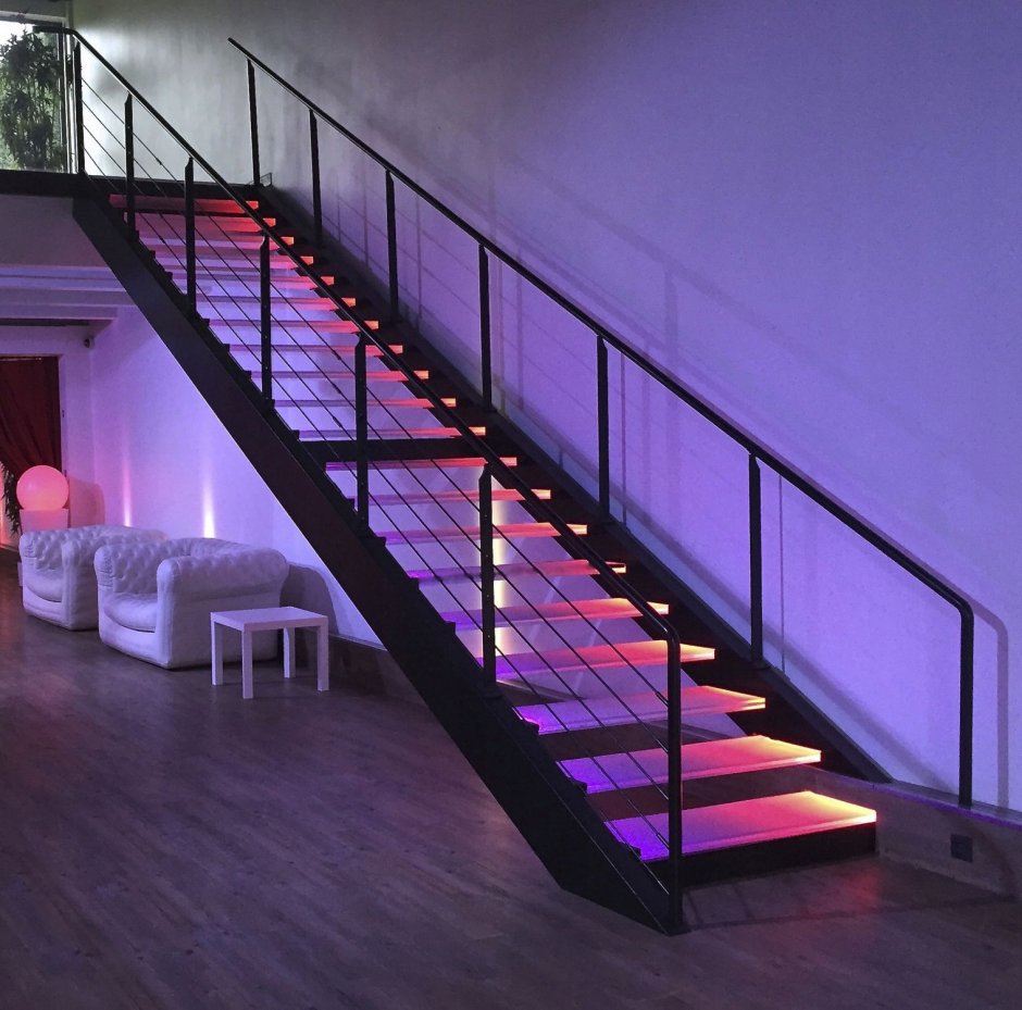 UZENS автоматическая подсветка лестницы