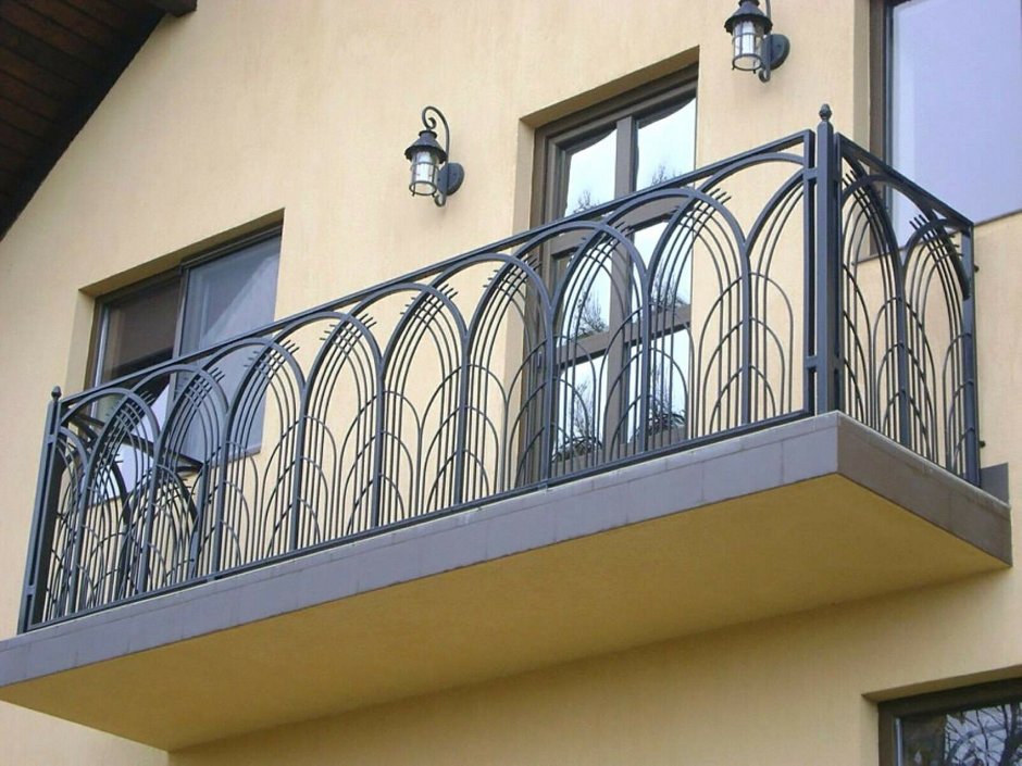Кованые ограждения для балкона