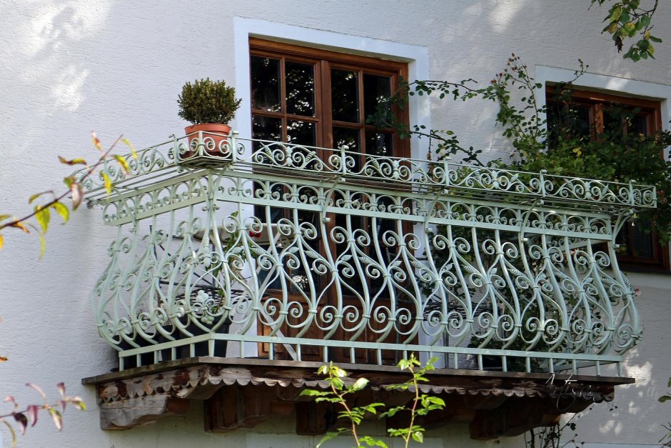 Кованная ограда для балкона