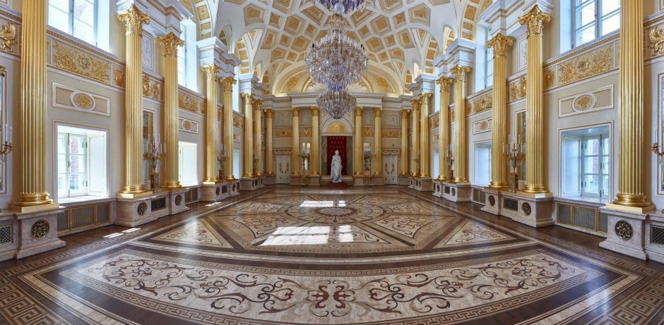 Таврический дворец в Санкт-Петербурге внутри