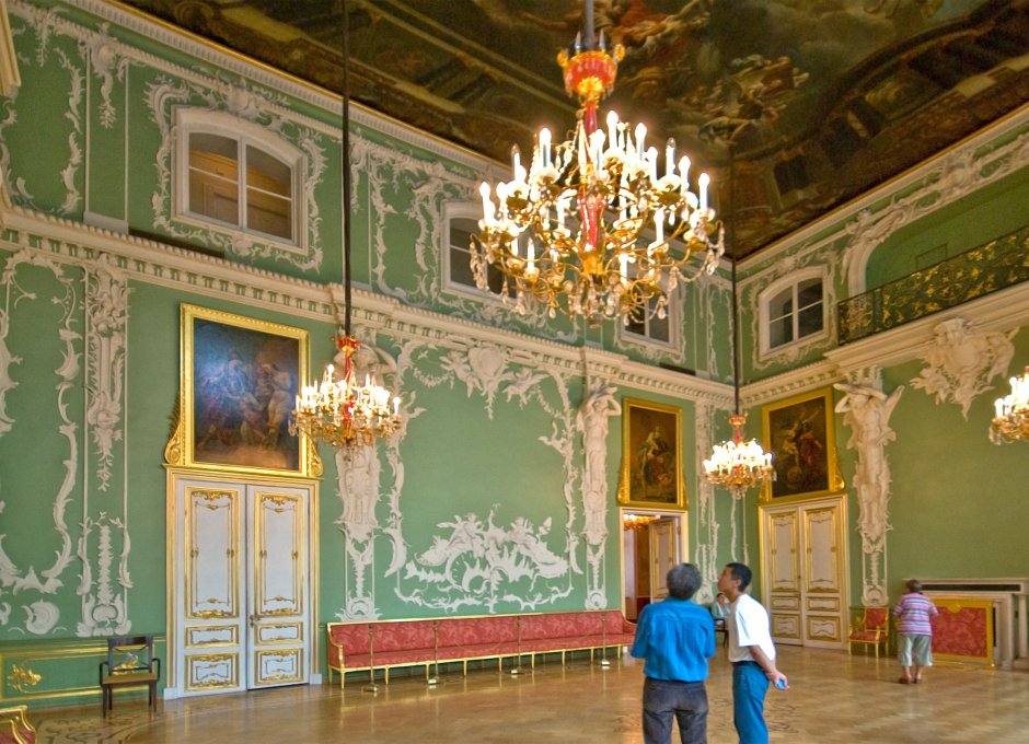 Большой Меншиковский дворец в Ораниенбауме интерьеры