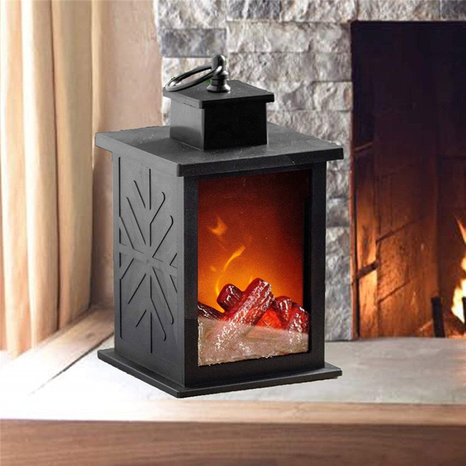 Led Fireplace Lantern камин