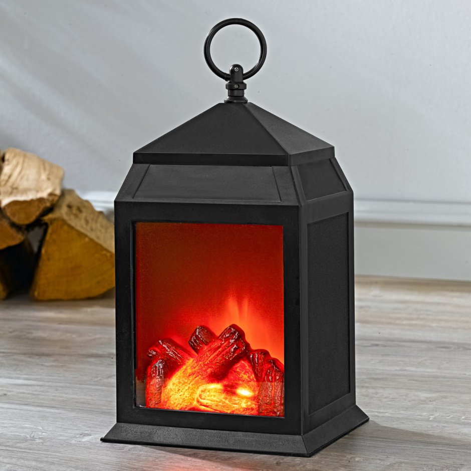Электрический камин led Fireplace Lantern XL-06