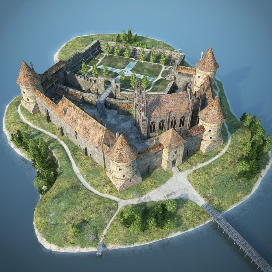 Спальня королевы Анны Warwick Castle