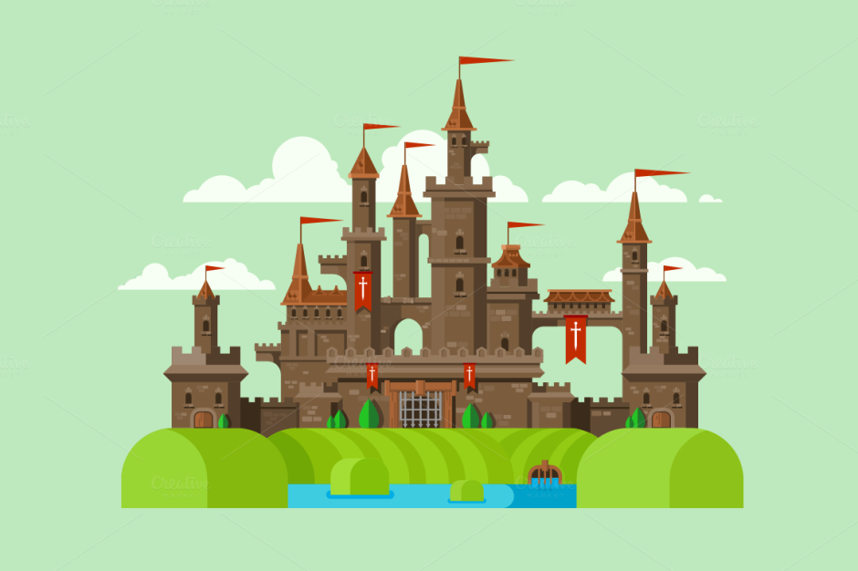 Замок White Castle фэнтези