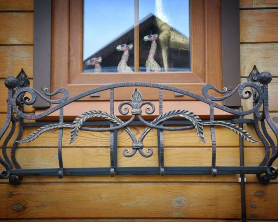Кованые ограждения на окна