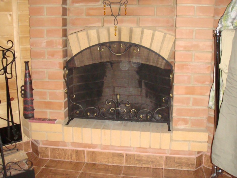 Экран каминный с03011вк