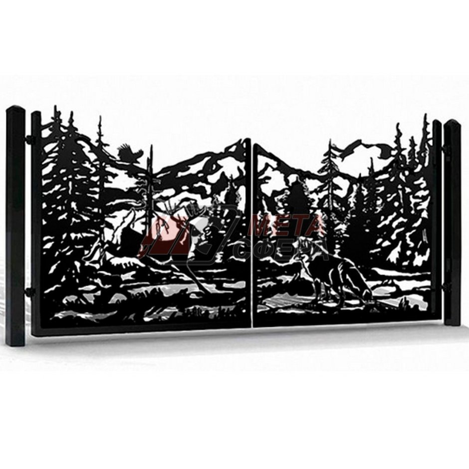 Ворота на ЧПУ плазме