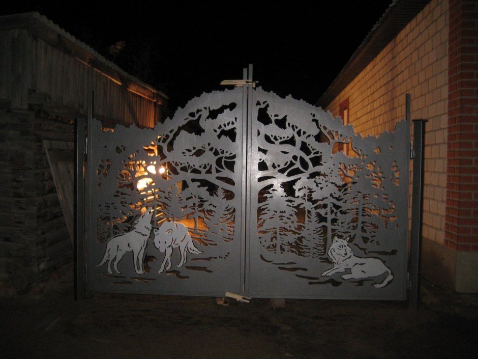 Ворота ЧПУ плазморез