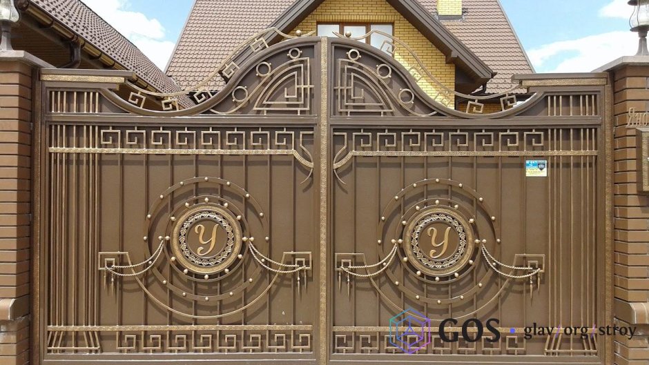 Металлические ворота