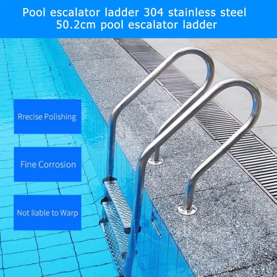 Лестницы для бассейна Stainless Steel Ladder