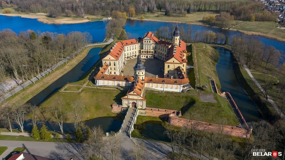 Мирский замок в Белоруссии внутри