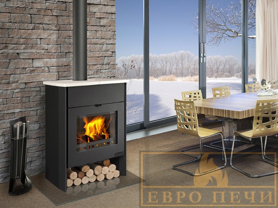 Дровяная печь-камин Fireplace hordo