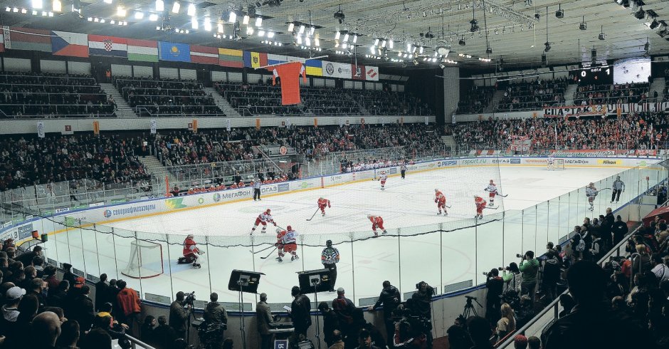 Хоккейный стадион Спартак в Сокольниках