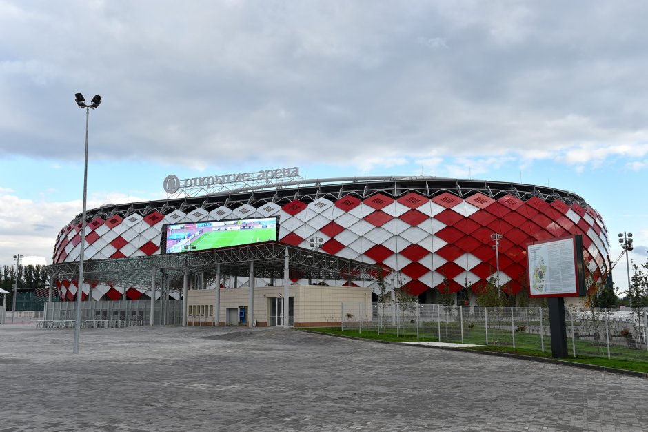 Футбольный стадион в Сокольниках