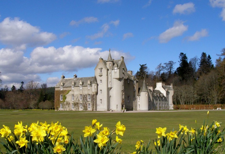 Замок Скибо Шотландия внутри