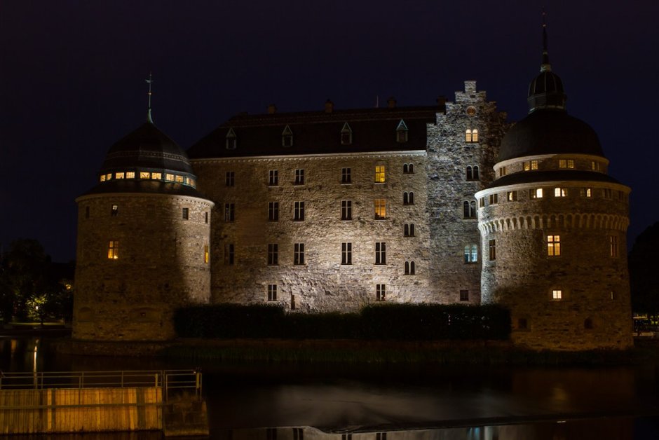 Замок Оребро в Швеции