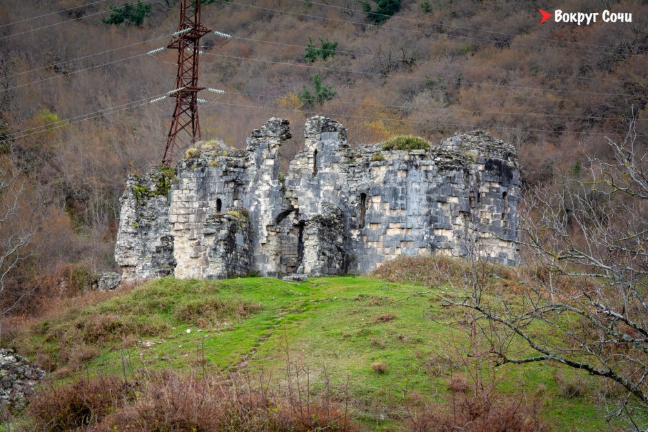 Бзыбская крепость Абхазия