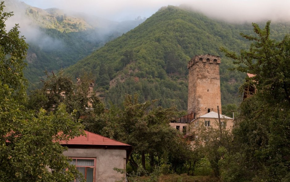Гора Казбек монастырь