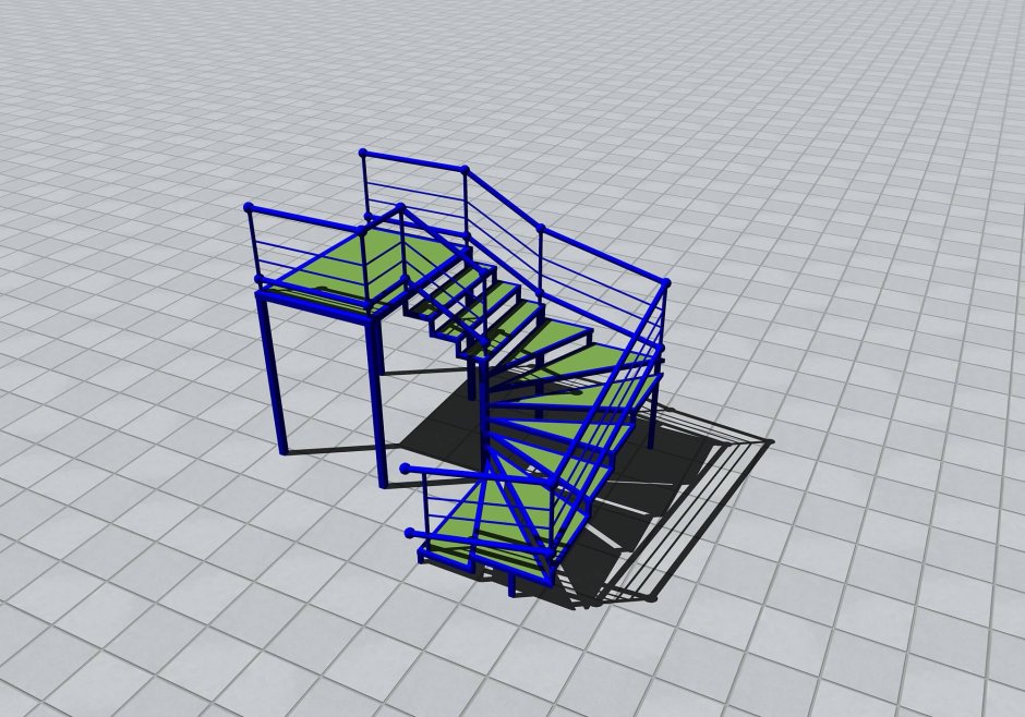 Проектирование наружных лестниц