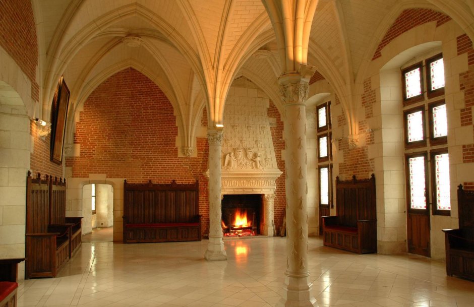 Зал средневекового замка