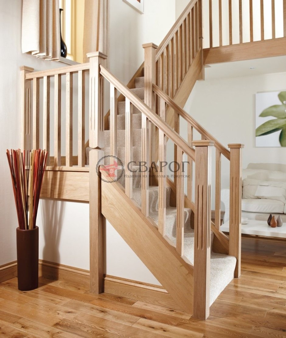 Декоративные элементы для деревянных лестниц